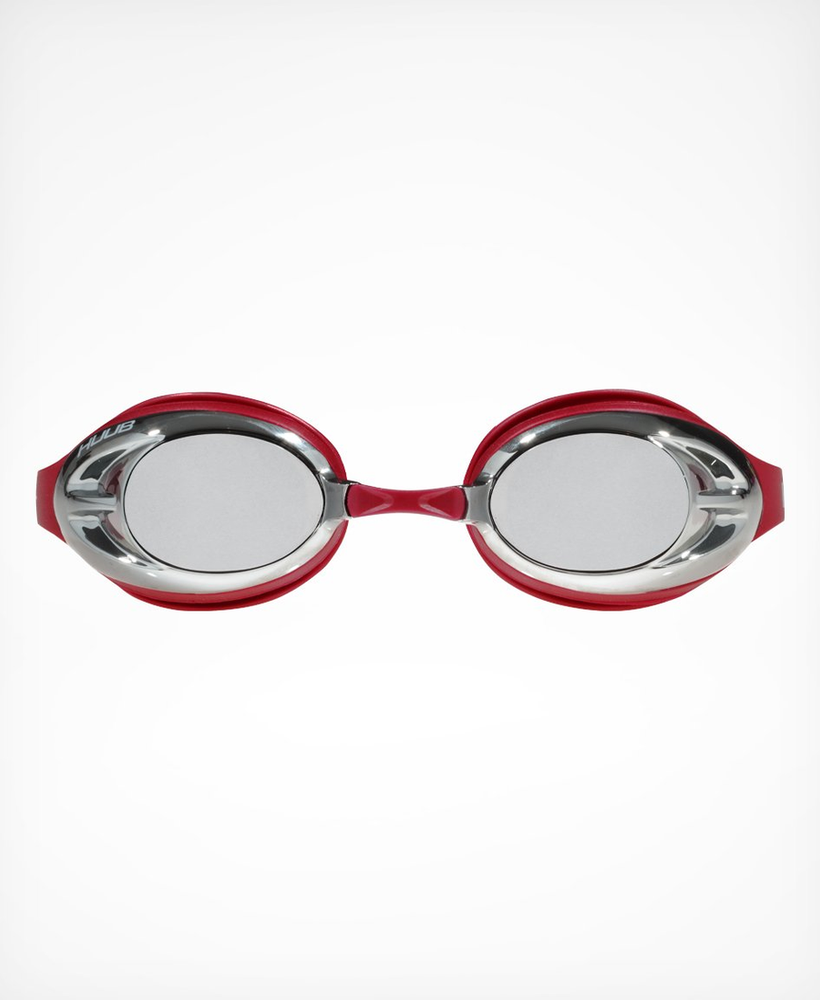 Huub Varga Goggles - Red/Silver Mirror