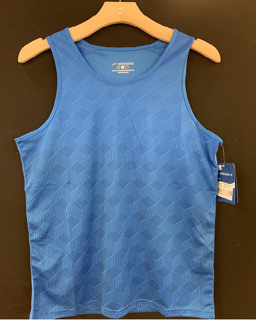 Striped running outlet singlet