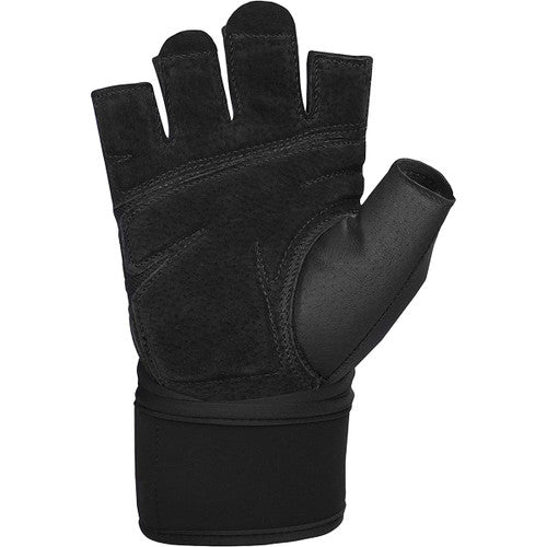 Harbinger Unisex's Training Wristwrap Gloves 2.0 - Black