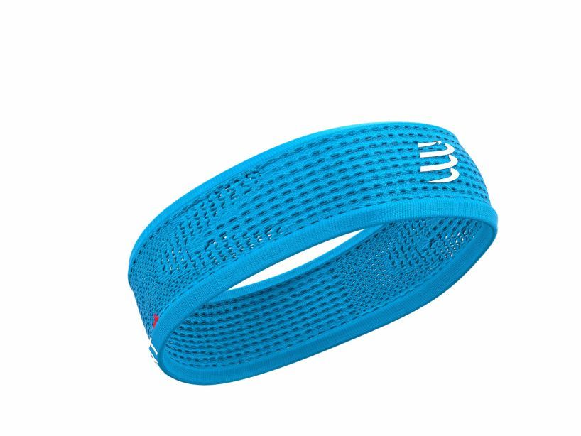 Compressport Unisex Thin Headband ON/OFF Pacific Blue - CU00010B_539_0TU