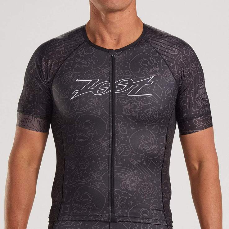 ZOOT Men's LTD Tri Aero Jersey - Black Roar