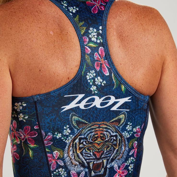 ZOOT Women's LTD Tri Raceback - Blue Roar