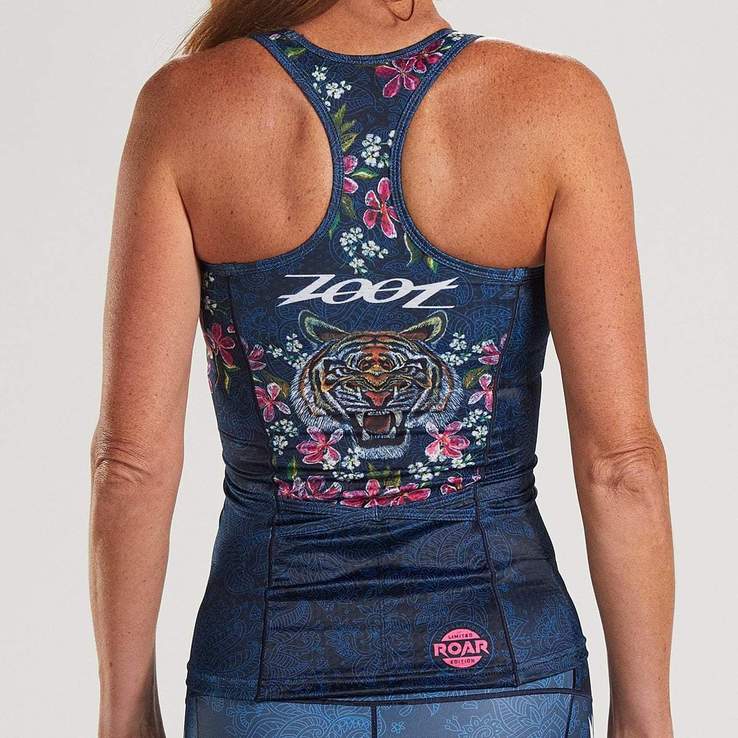 ZOOT Women's LTD Tri Raceback - Blue Roar