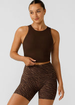 Lorna Jane Dynamic Active Rib Tank - Espresso