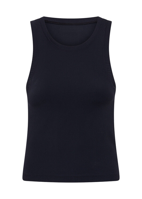 Lorna Jane Dynamic Active Rib Tank - Midnight Blue