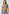 Lorna Jane Blue Fleur Racer Back Sports Bra - Blue Fleur Print
