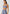 Lorna Jane Blue Fleur Racer Back Sports Bra - Blue Fleur Print