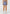 Lorna Jane Blue Fleur Hi Fold No Ride 12cm Bike Shorts - Blue Fleur Print