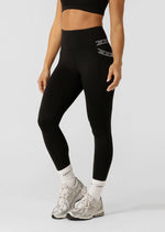 Lorna Jane Iconic Swift Ankle Biter Leggings - Black