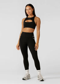 Lorna Jane Iconic Swift Ankle Biter Leggings - Black