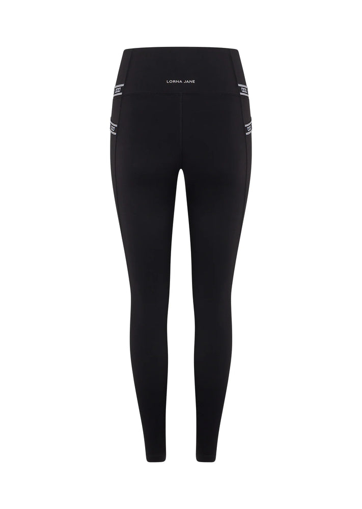 Lorna Jane Iconic Swift Ankle Biter Leggings - Black