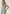 Lorna Jane Scoop Neck Washed Rib Tank - Washed Green Juice