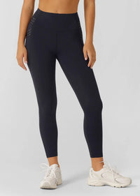 Lorna Jane Elevate Ankle Biter Leggings - Midnight Blue