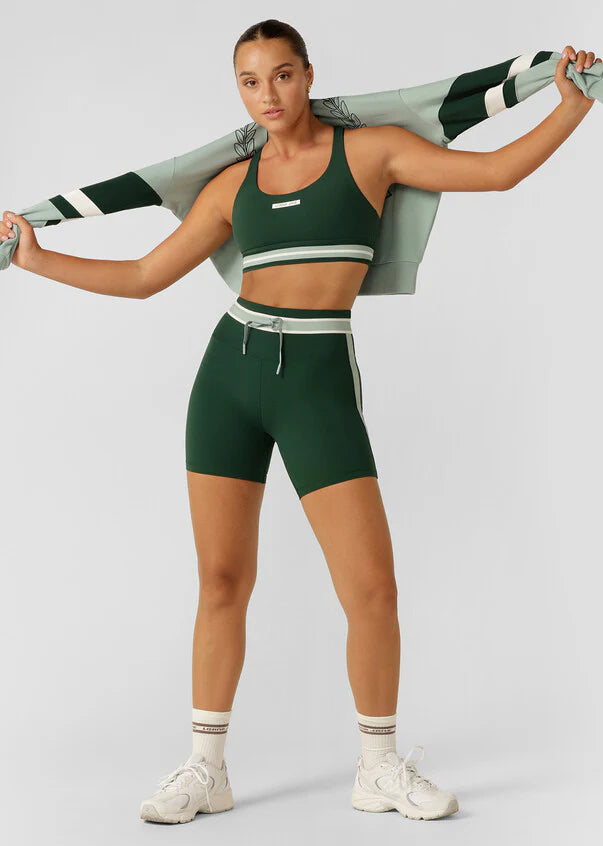 Lorna Jane Freshman Sports Bra - Dark Green