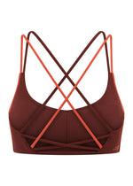 Lorna Jane Mindful Movement Sports Bra - Merlot