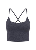 Lorna Jane Campus Classic Bra Tank Combo - Midnight Marl