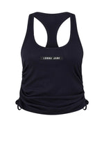 Lorna Jane Easy Adjust Racerback Rib Tank - Midnight Blue