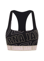 Lorna Jane Break Line Sports Bra - Black