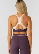 Lorna Jane Podium Sports Bra - Midnight Plum