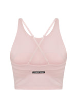 Lorna Jane Rewind Tank Bra Combo - Pale Peony