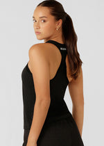 Lorna Jane High Definition Reflective Active Tank - Black