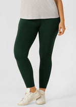 Lorna Jane Lotus Limited Edition No Chafe Full Length Leggings - Dark Green