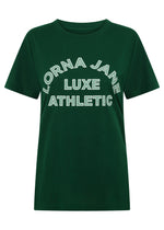 Lorna Jane Lotus Limited Edition Tee - Dark Green