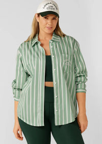 Lorna Jane Lotus Limited Edition Shirt - Green Multi