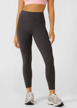 Lorna Jane Amy No Ride Phone Pocket Ankle Biter Tech Leggings - Dark Titanium