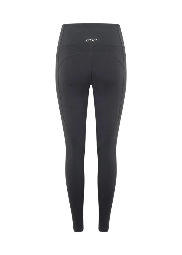 Lorna Jane Amy No Ride Phone Pocket Ankle Biter Tech Leggings - Dark Titanium