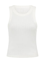 Lorna Jane Scoop Neck Essentials Tank - Porcelain