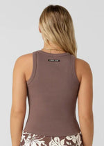 Lorna Jane Basics Rib Tank - Stone