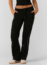 Lorna Jane Pipe Dream Flashdance Pant - Black