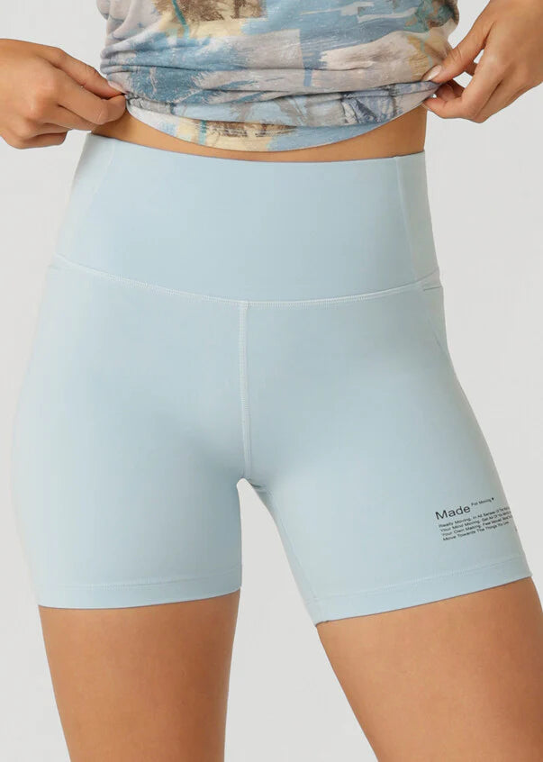 Lorna Jane Move 14cm Booty Bike Shorts - Island Blue