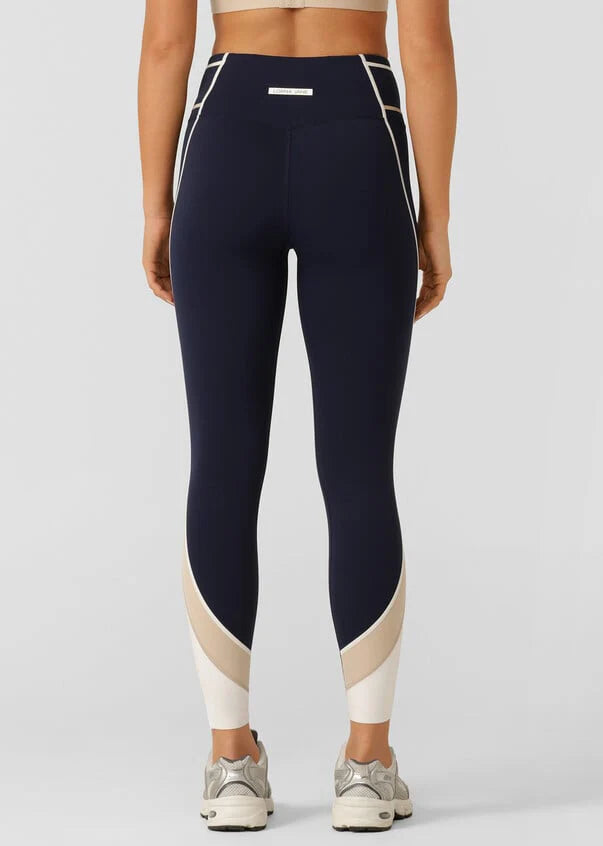 Lorna Jane Sunrise Circuit Ankle Biter Leggings - French Navy