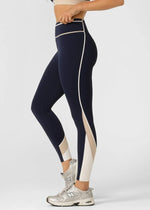 Lorna Jane Sunrise Circuit Ankle Biter Leggings - French Navy