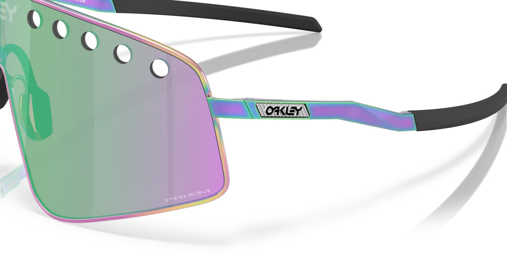 Oakley Sutro TI Sweep Polished Oil Slick - Prizm Road Jade Lenses