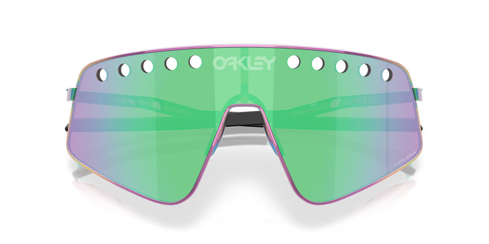 Oakley Sutro TI Sweep Polished Oil Slick - Prizm Road Jade Lenses