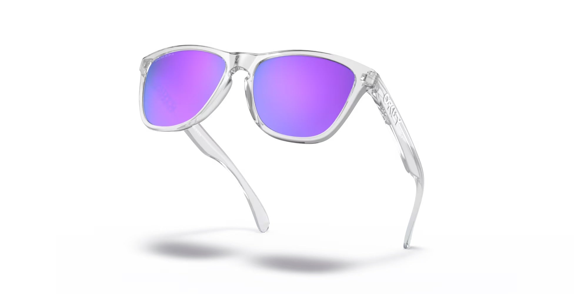 Oakley Frogskins (A) Polished Clear - Prizm Violet