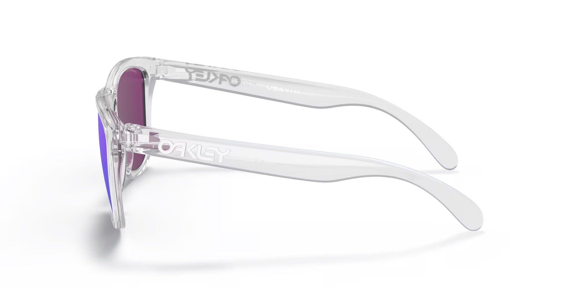 Oakley Frogskins (A) Polished Clear - Prizm Violet