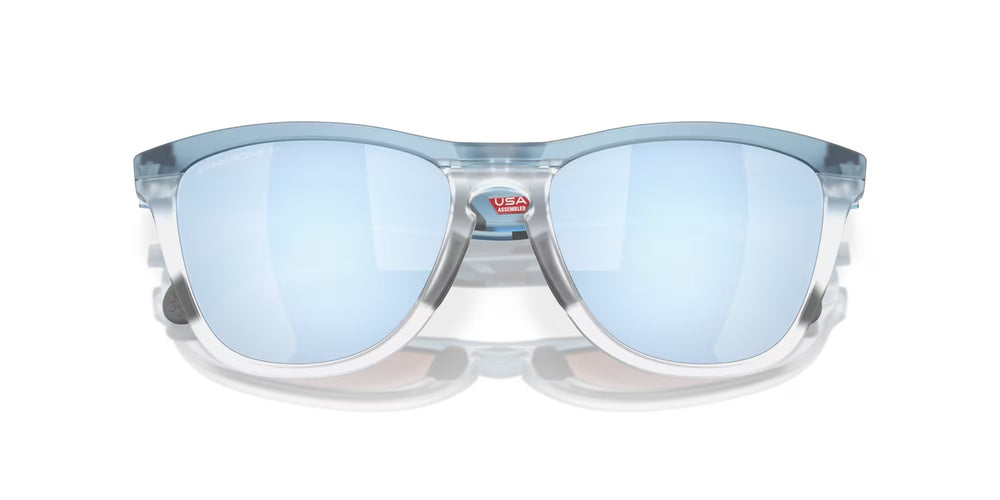 Oakley FrogSkins Range A Matte Trans Stonewash - Prizm Deep Water Polarized