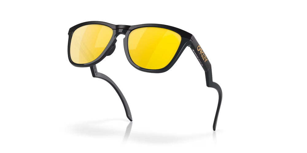 Oakley FrogSkins Hybrid Matte Black - Prizm 24K Polarized