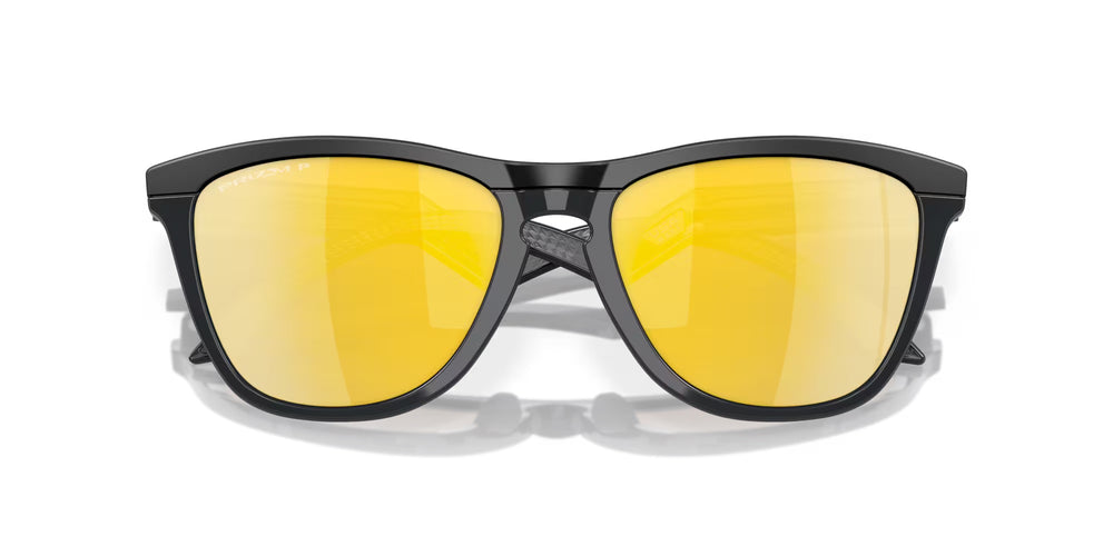 Oakley FrogSkins Hybrid Matte Black - Prizm 24K Polarized