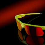 Oakley BiSphaera™ Inner Spark Collection with Prizm Ruby Lenses - Matte Tennis Ball Yellow/Celeste Neuron Frame