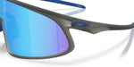 Oakley RSLV Matte Grey Smoke - Prizm Sapphire