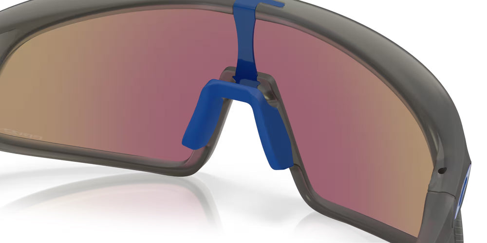 Oakley RSLV Matte Grey Smoke - Prizm Sapphire