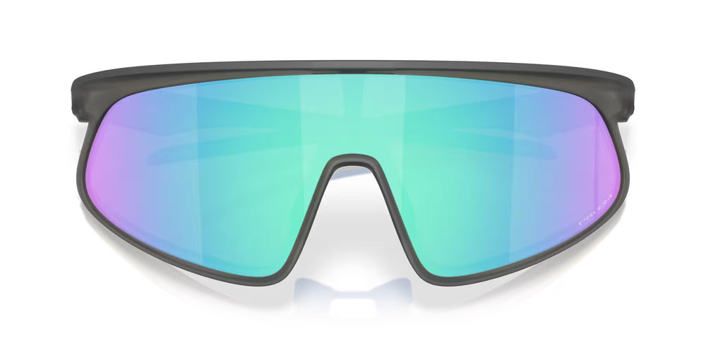 Oakley RSLV Matte Grey Smoke - Prizm Sapphire