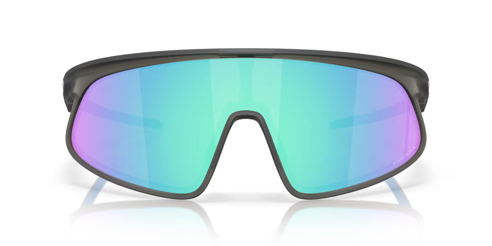 Oakley RSLV Matte Grey Smoke - Prizm Sapphire