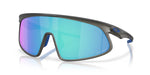 Oakley RSLV Matte Grey Smoke - Prizm Sapphire