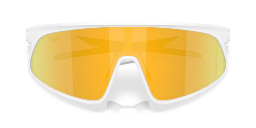 Oakley RSLV Matte White - Prizm 24K